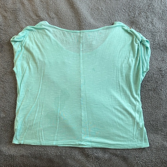 turquoise crop top - Picture 2 of 2